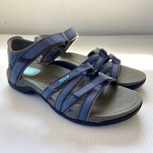 Teva 4266 Tirra Sandals in Bering Sea Blue Gray Womens 8.5
